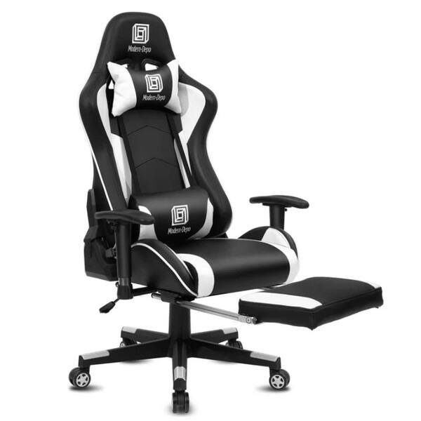 homall gaming chair white