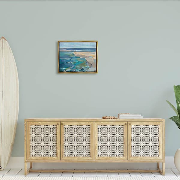 Stupell Industries Pool Floats Swimming Summer Beach Painting Framed Wall Art by Grace Popp, Size: 12 x 12