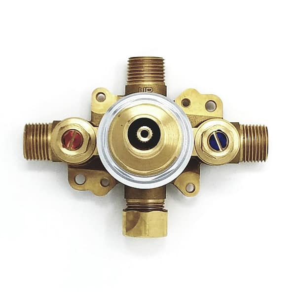 Hotel De Ville Single Handle 1-Spray Square Tub and Shower Faucet in Brushed Nickel Valve Included Hotel De Ville Single Handle 1-Spray Square Tub and Shower Faucet in Brushed Nickel Valve Included