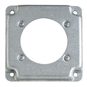 4 in. Pre-Galvanized Steel Square Electrical Box Surface Cover