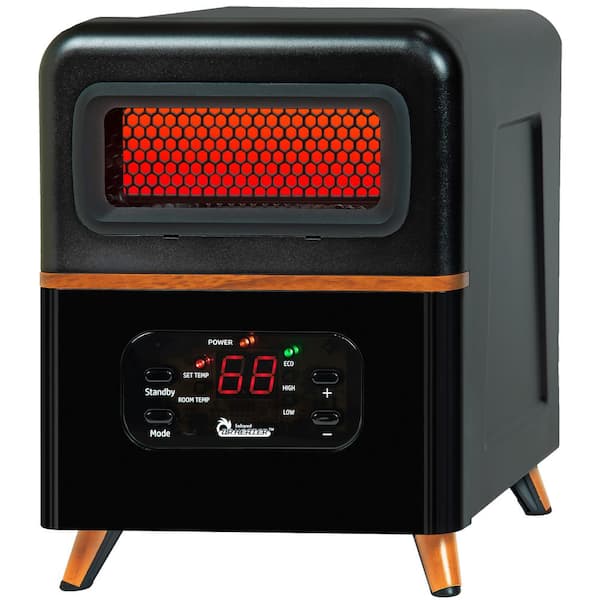 Dual zone infrared sold heater