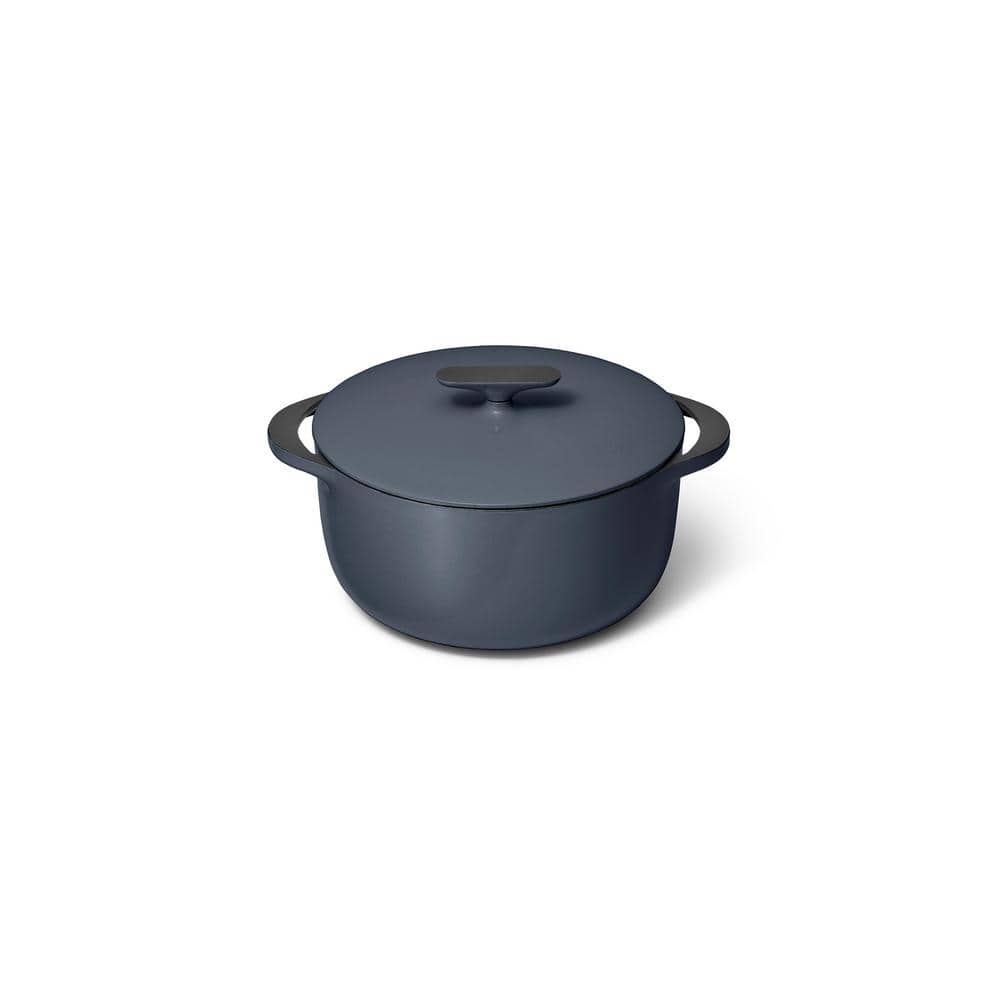 Midnight Blue Enameled Cast Iron 6.5 Qt Dutch Oven with Lid