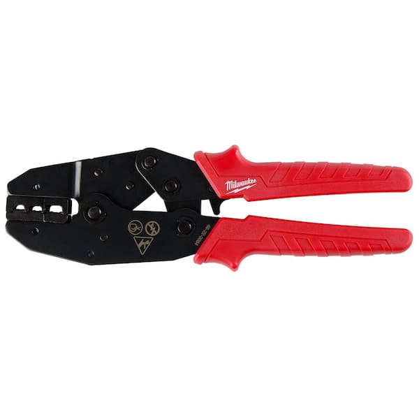 Wirefy Crimping Tool For Insulated Electrical Connectors - Ratcheting Wire  Crimper - Crimping Pliers - Ratchet Terminal Crimper - Wire Crimp Tool