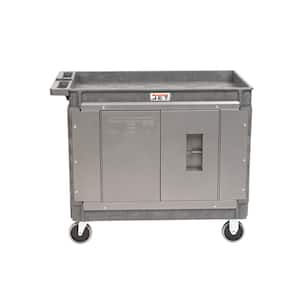 41 in. x 26 in. Resin Cart with Lock-N-Load Security System Kit 500 lbs. (PUC-4126)