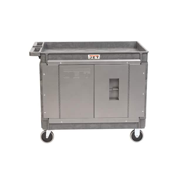 JET 41 in. x 26 in. Resin Cart with Lock-N-Load Security System Kit 500 lbs. (PUC-4126)