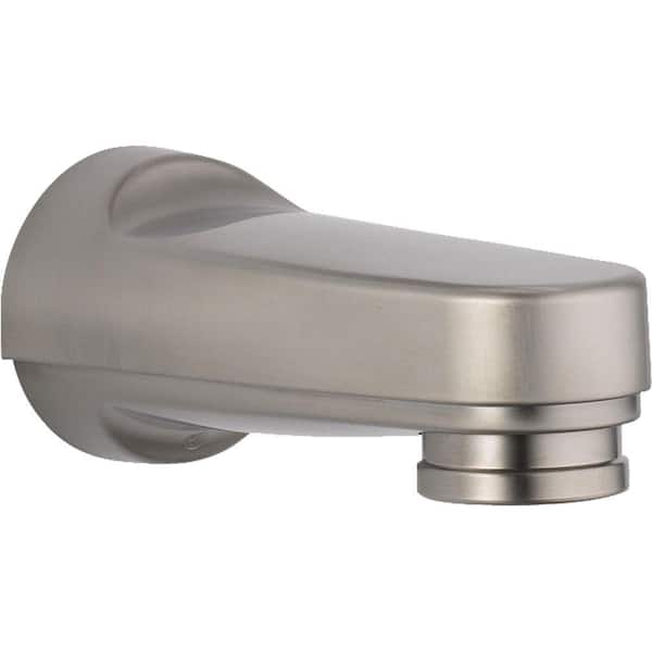Delta Innovations Pull-Down Diverter Tub Spout in Stainless