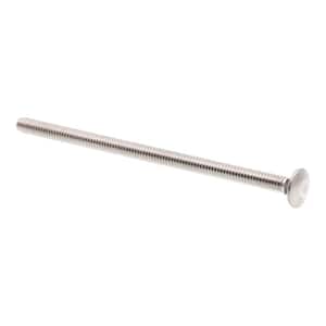 1/4 in.-20 x 5 in. Grade 18-8 Stainless Steel Carriage Bolts (10-Pack)