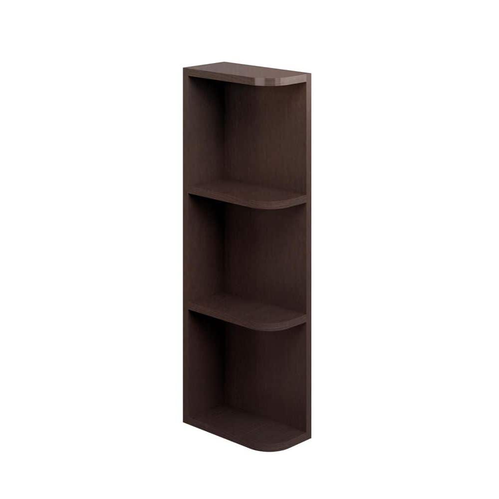 Charlotte Raised 6 in. W x 30 in. H x 12 in. D in Bordeaux Plywood Assembled Wall End Corner Standard price history on PriceWatchPro