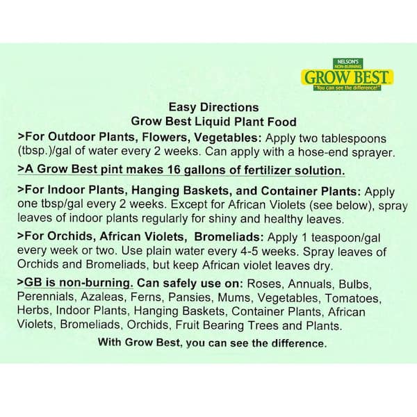 grow foods list