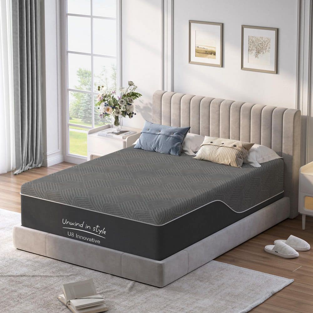 10 in. King Memory Foam Mattress, Medium, Adiustment Comfort Foam, Bamboo Charcoal & Silicone, Breathable Knit Fabric price history on PriceWatchPro