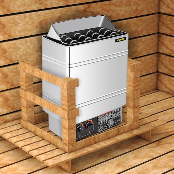 VEVOR Sauna Heater 220 V-240 V 6000-Watt Max.  cu. ft. Dry Sauna Heater  with Internal Controller for Spa Shower Bath SNL6KWBXG430NK001V4 - The Home  Depot