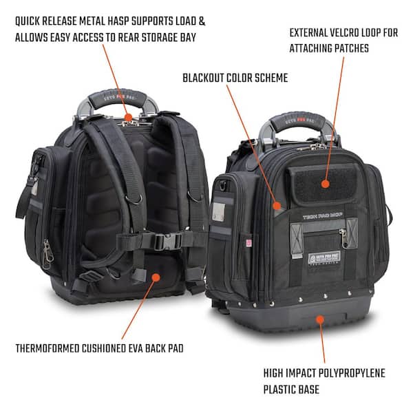 VETO PRO PAC 17 in. TECH PAC MCP Blackout Customizable Service