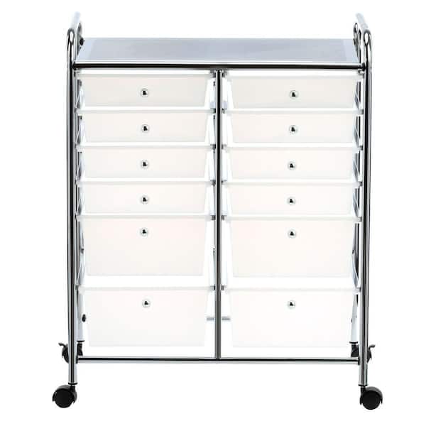 Honey-Can-Do CRT-01683 12 Plastic Drawers Cart for sale online