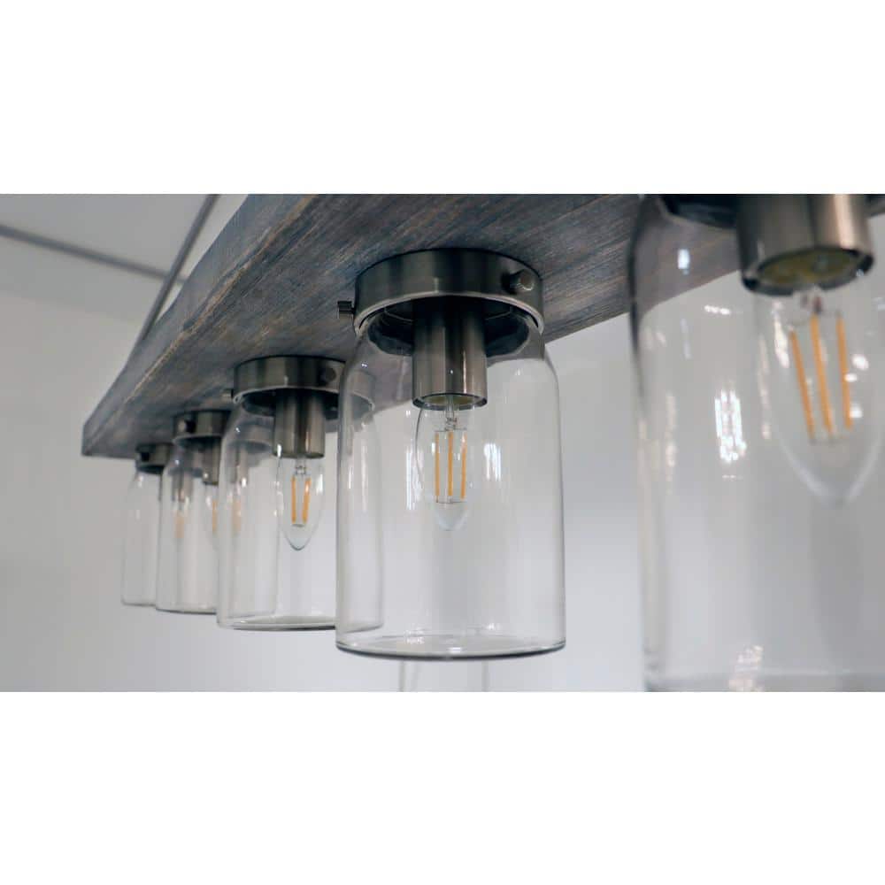 Devon Park 5 Light Brushed Nickel Chandelier Kitchen Light price history on PriceWatchPro