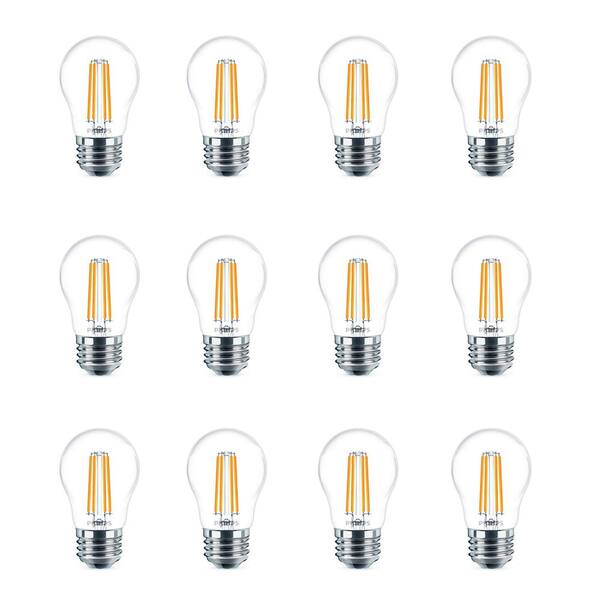 Philips 40-Watt Equivalent G16.5 Globe LED Light Bulb Daylight (12-Pack)