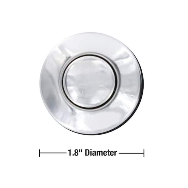 Kitchen Garbage Disposal Drain Stopper in Stainless Steel - Danco