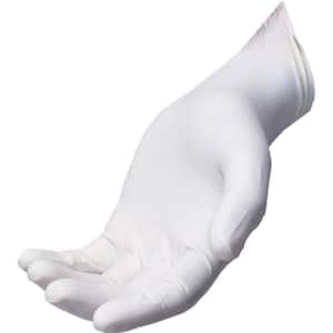 White Disposable Latex Cleaning Gloves (200-Count)