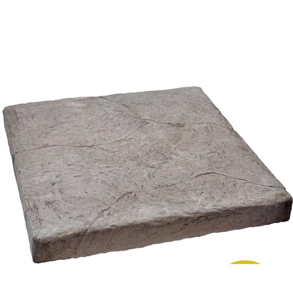 24 in. x 24 in. Gray Concrete Hearth / Cap Stone