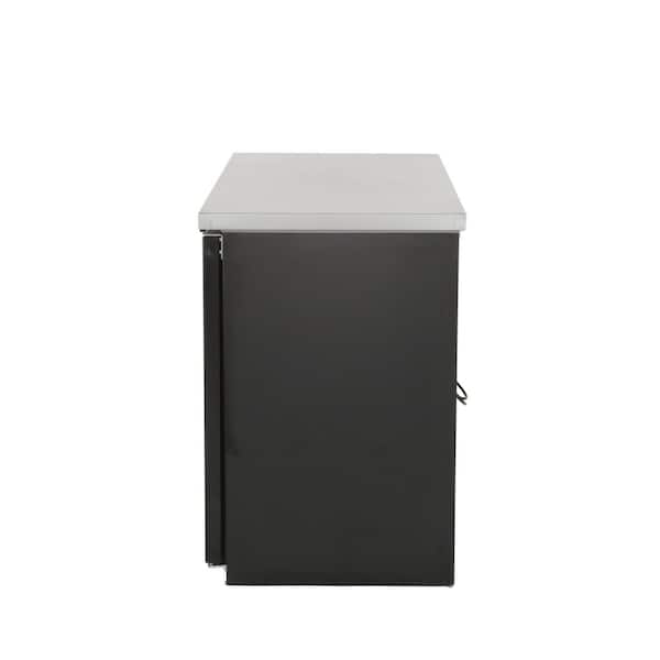 Summit Appliance Shallow Depth 3.1 cu. ft. Mini Fridge in Black without  Freezer, ADA Compliant SPR489OSADA - The Home Depot