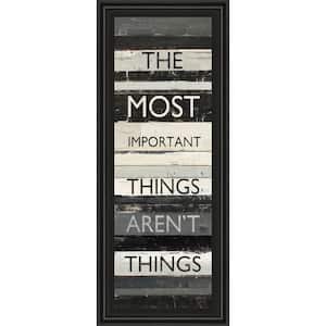 18 in. x 42 in. "Zephry Quote II" by Mike Schick Framed Printed Wall Art