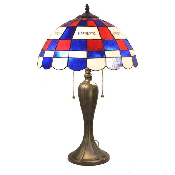 Imperial 24 in. Tiffany New England Patriots Desk Lamp