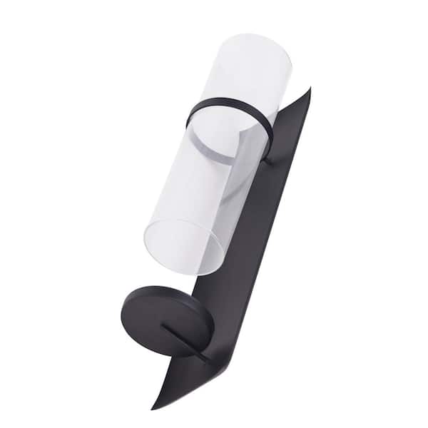 Danya B Algarve 16 In Black Pillar Candle Sconces Set Of 2 Se2203 The Home Depot<script async src=