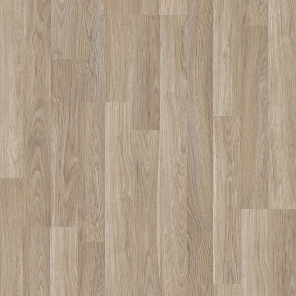 TrafficMaster Arbour Hickory 7 mm T x 8 in. W Laminate Wood Flooring (789 sqft/pallet)