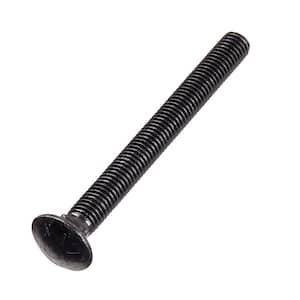 1/2 in. -13 x 5 in. Black Deck Exterior Carriage Bolt (15-Pack)