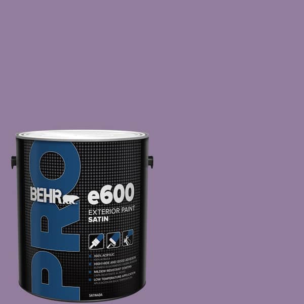 1 gal. #660D-5 Wildflower Satin Exterior Paint