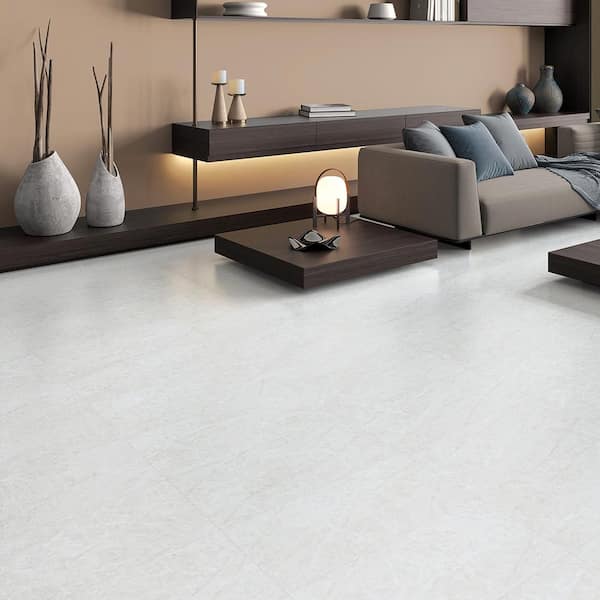 Jeffrey Court Taj Mahal Ivory 12 in. x 24 in. Matte Porcelain