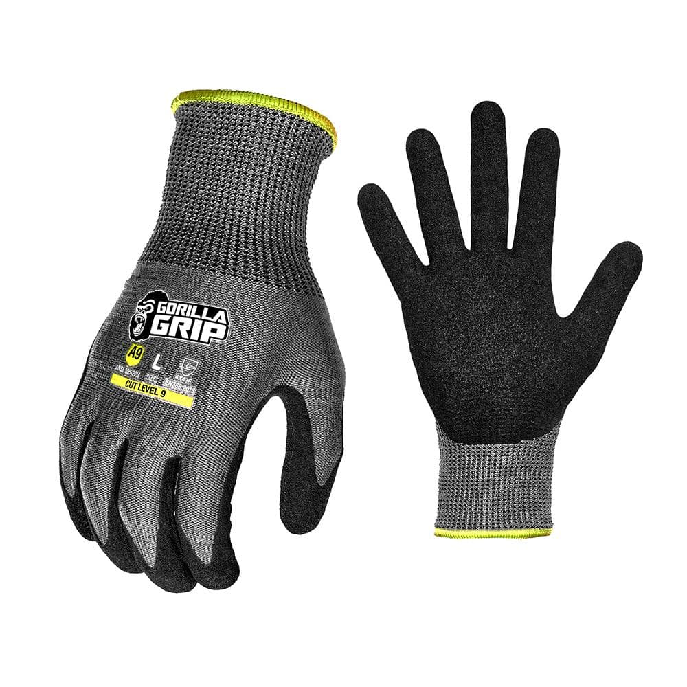Medium Precision Grip ANSI A9 Cut Resistant Work Gloves