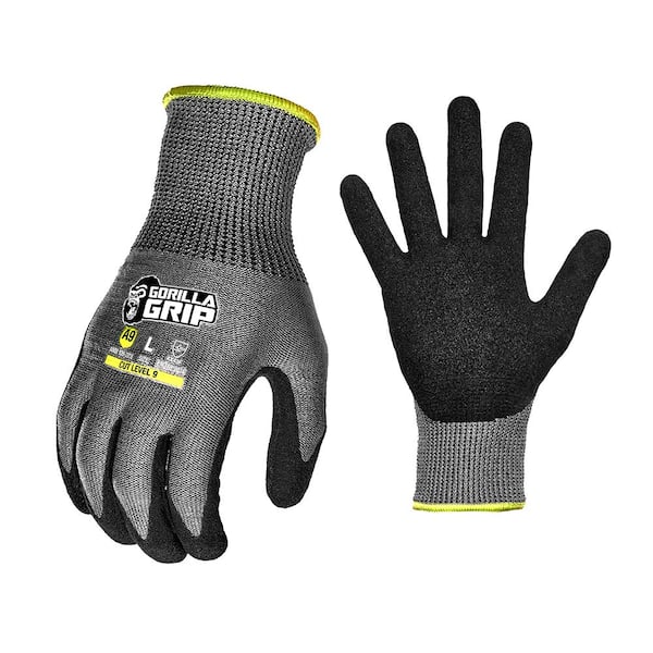 Medium Precision Grip ANSI A9 Cut Resistant Work Gloves