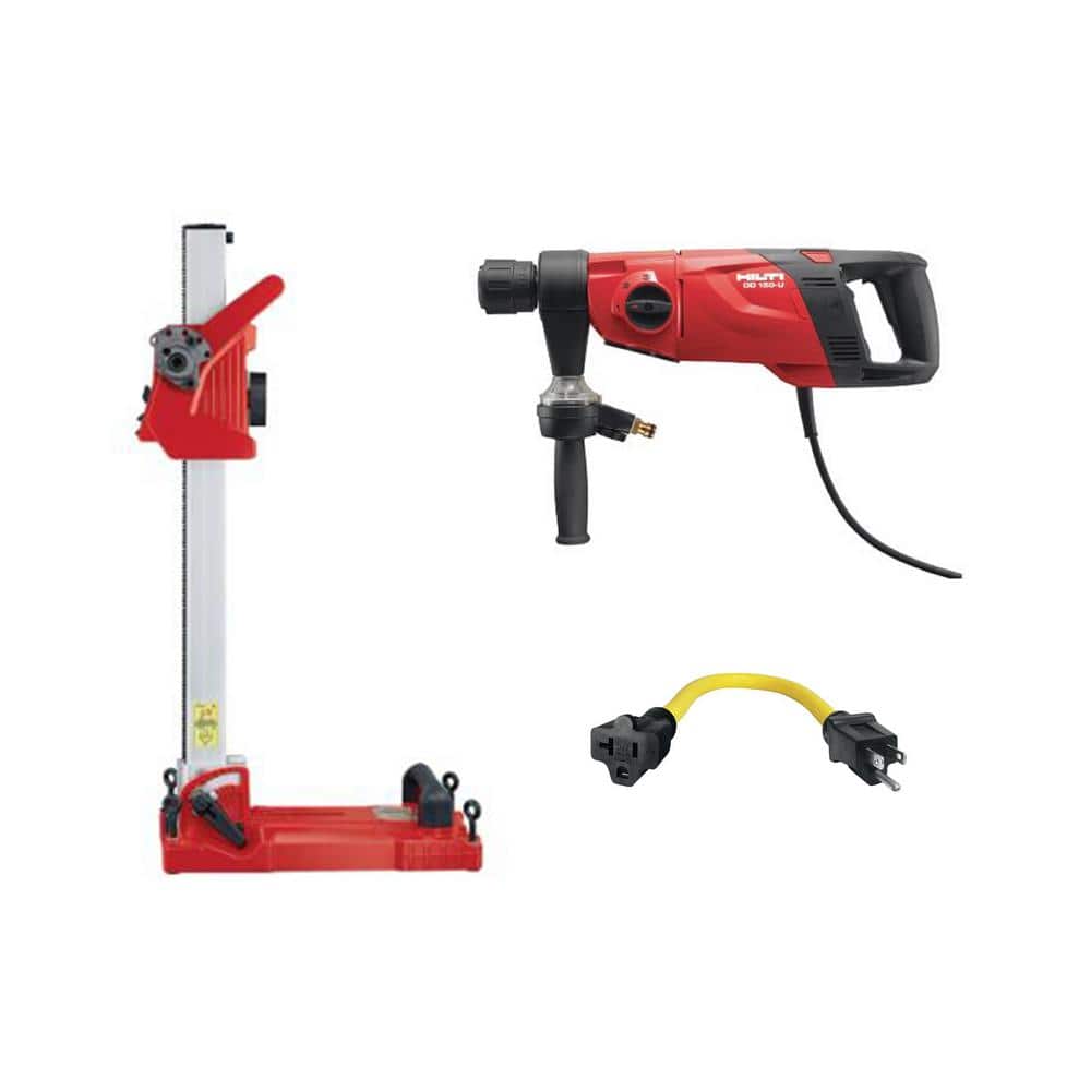 Hilti 120-Volt DD 150-U BI 3-Speed Diamond Coring Rig Kit with