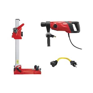 120-Volt DD 150-U BI 3-Speed Diamond Coring Rig Kit with Motor, Drill Stand and Case