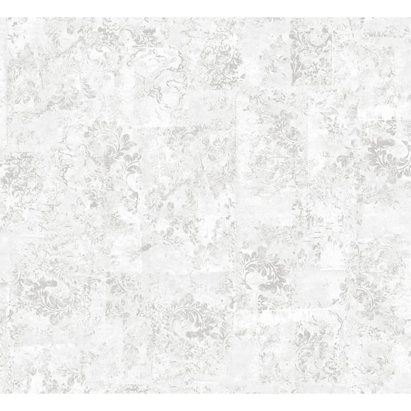 A-Street Prints Eisen Dove Abstract Botanical Wallpaper