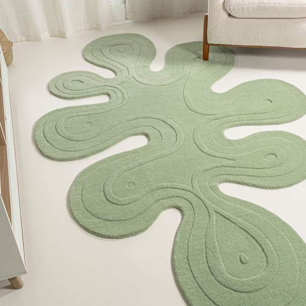 Biological Science Carpet Green The Cells Rug Education Theme Area