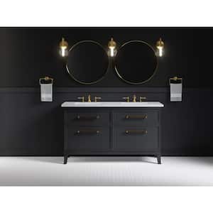 Artifacts 60 in. W x 21.9 in. D x 34.5 in. H Bathroom Vanity Cabinet without Top in Slate Grey