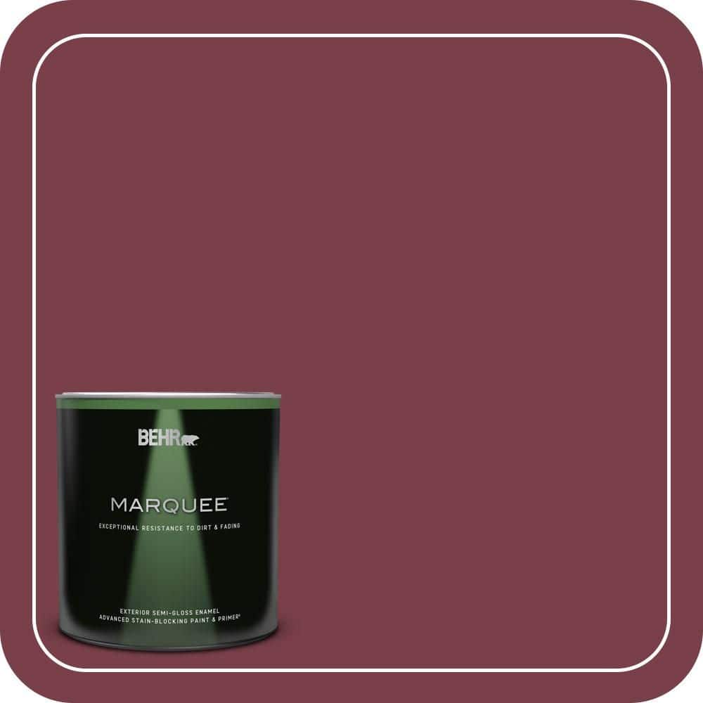 1 qt. #S-H-110 Wine Tasting Semi-Gloss Enamel Exterior Paint & Primer price history on PriceWatchPro