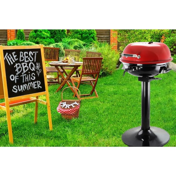 Better Chef Indoor Outdoor 14 in Tabletop Electric Barbecue Grill