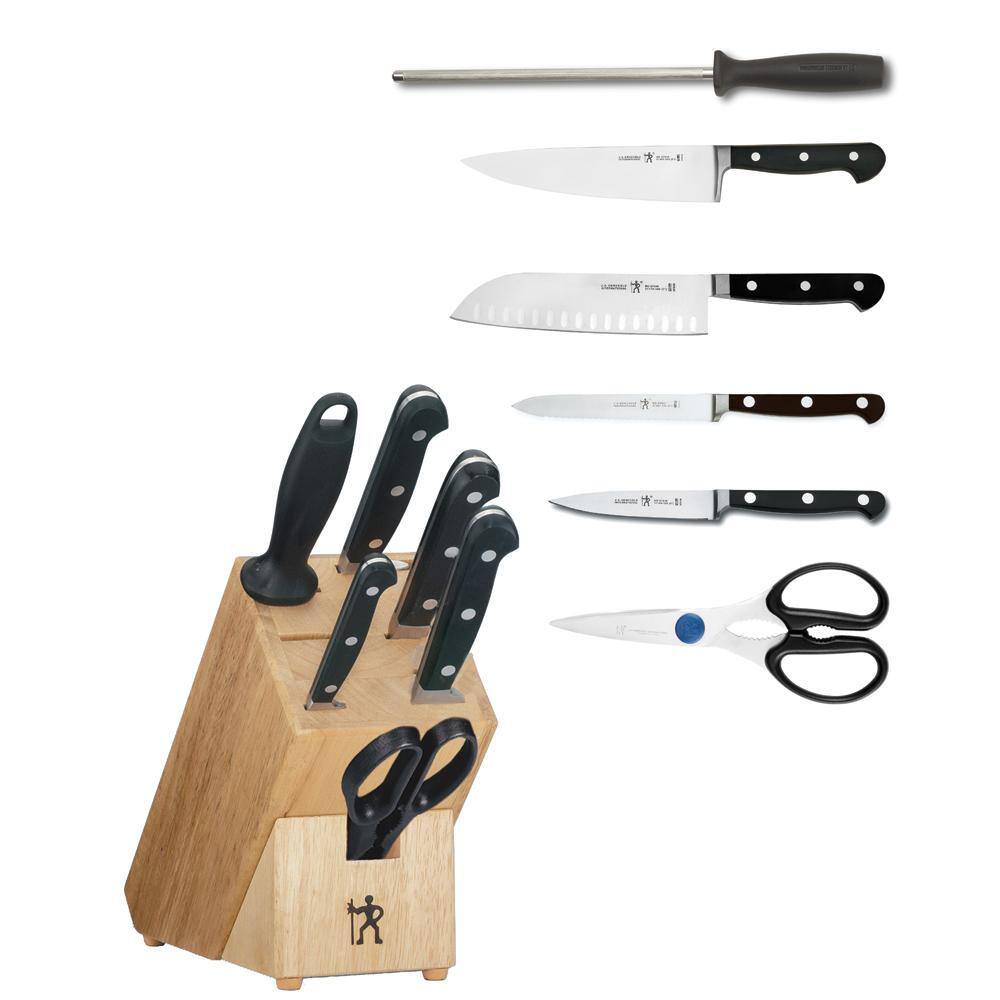 Henckels - CLASSIC 7-pc Knife Block Set - Brown - Thumbnail 4