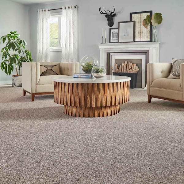 Maisie II  - Minimal Grey - Gray 52 oz. Triexta Texture Installed Carpet