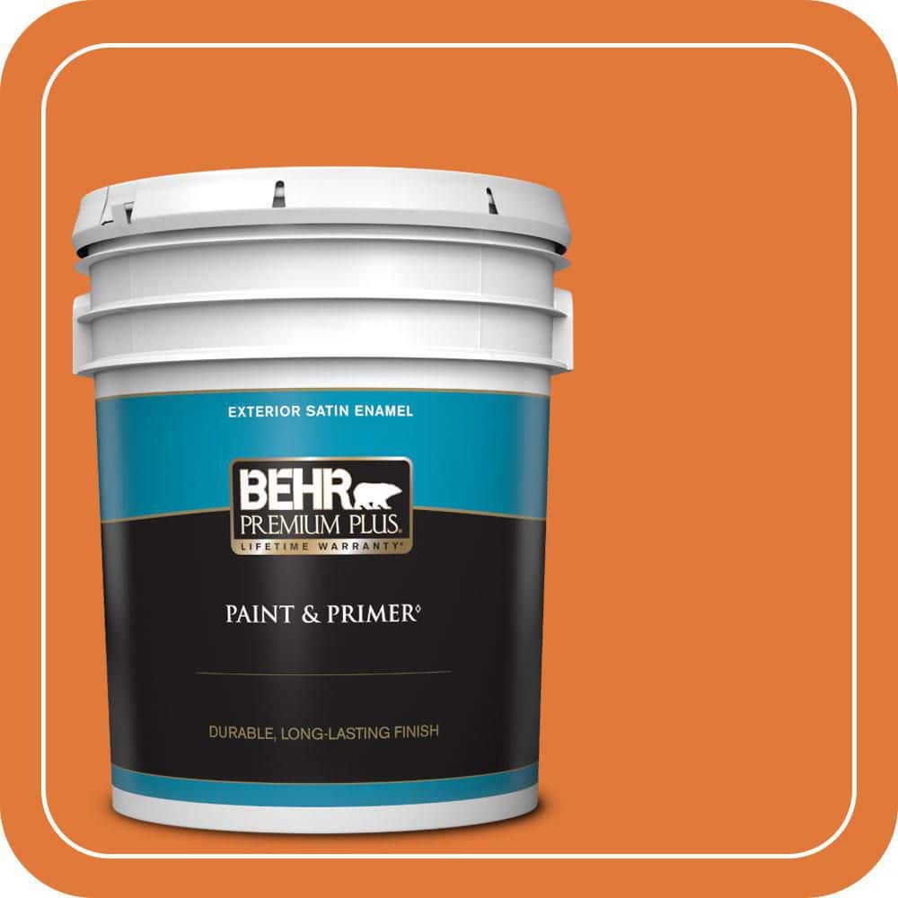 5 gal. #S-G-260 Citrus Blast Satin Enamel Exterior Paint & Primer price history on PriceWatchPro