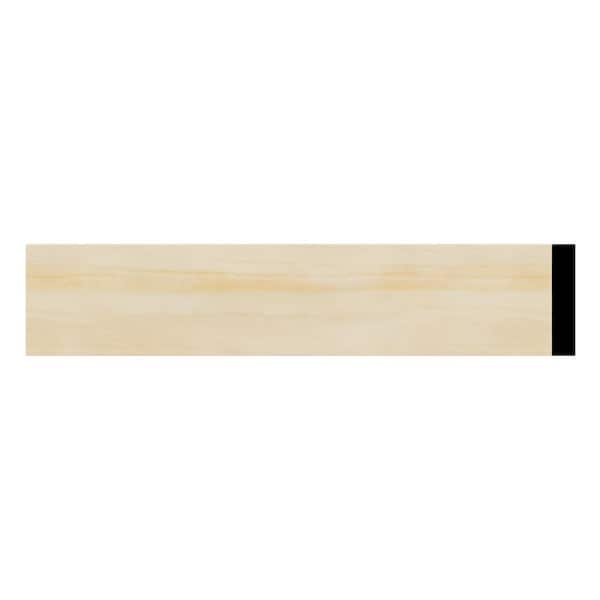 Ekena Millwork WM266 0.25 in. D x 1.5 in. W x 96 in. L Wood (Pine) Lattice Moulding