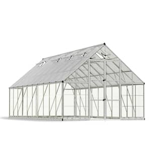 Balance 10 ft. x 20 ft. Hybrid Silver/Clear DIY Greenhouse Kit
