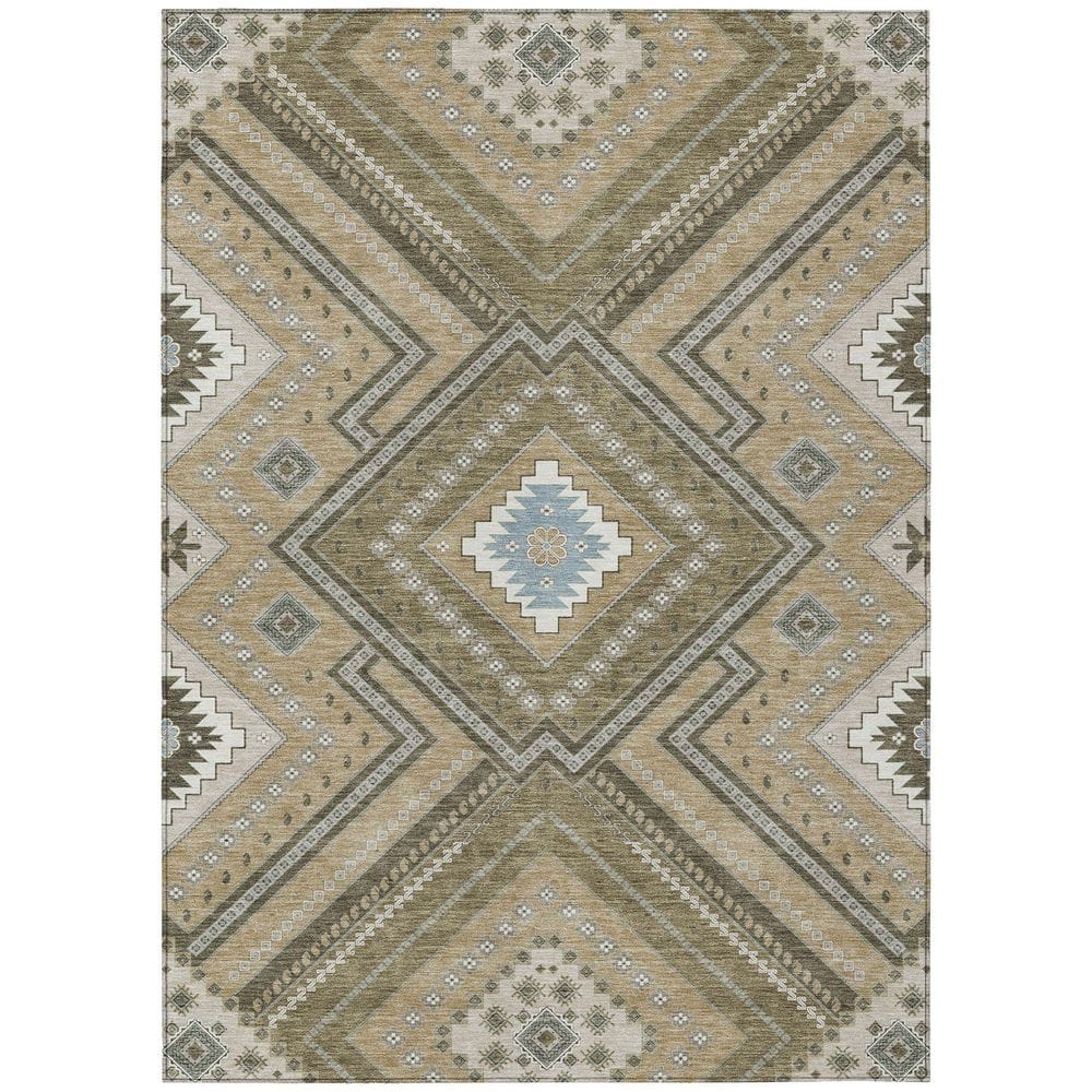 Addison Rugs Chantille Machine Washable Indoor/Outdoor Abstract ACN1010 ...