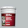 BEHR 5 gal. #MS-75 Blue Gray Sky Flat Interior/Exterior Masonry, Stucco and Brick Paint 27005 ...