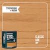 BEHRPREMIUM1qt.#TIS-356ClassicOakSatinSemi-TransparentWater-BasedInteriorStainandPolyinOneB625604-TheHomeDepot
