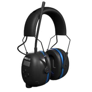 Air DefenderAM/FM Earmuff Hearing Protector, 25 dB NRR, OSHA Compliant Bluetooth Ear Protection Bluetooth Headphones
