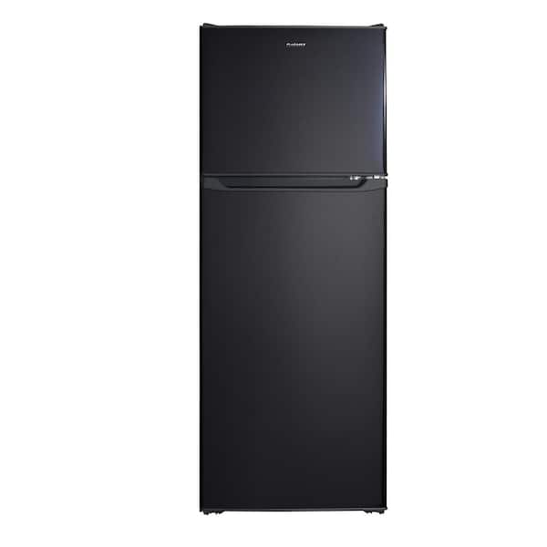 Galanz 10.0 cu. ft. Top Freezer Refrigerator with Dual Door, Frost Free in Black