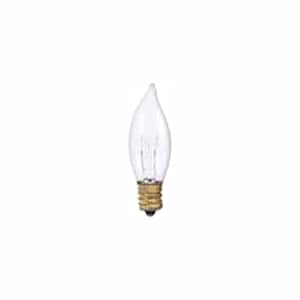 25-Watt Warm White Light CA8 (E12) Candelabra Screw Base, Clear Dimmable Incandescent Light Bulb, 2700K(50-Pack)